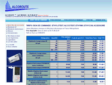 Tablet Screenshot of alcoroute.com